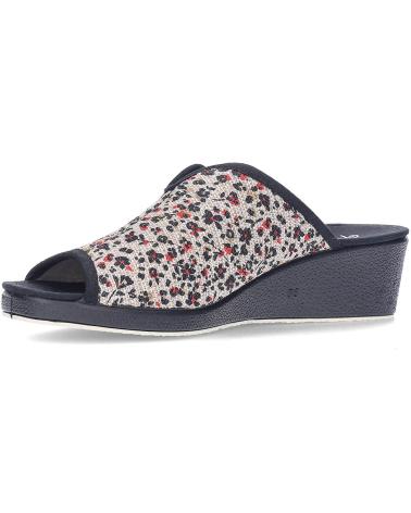 Calzado de casa de Mujer GARZON ZAPATILLAS DE IR POR CASA VILA 715210 NEGRO
