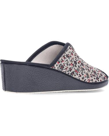 Calzado de casa de Mujer GARZON ZAPATILLAS DE IR POR CASA VILA 715210 NEGRO