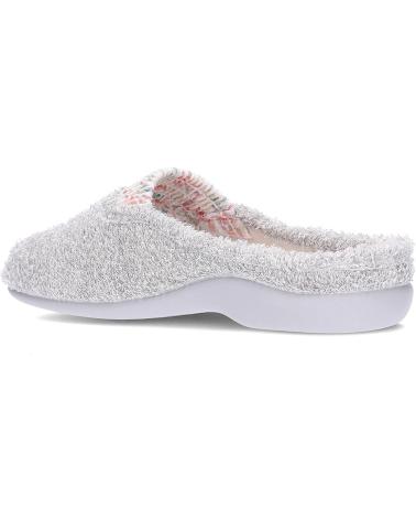 Calzado de casa de Mujer GARZON PANTUFLAS DE MUJER RIZO 7293130 GRISPERLA