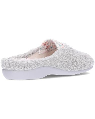 Calzado de casa de Mujer GARZON PANTUFLAS DE MUJER RIZO 7293130 GRISPERLA