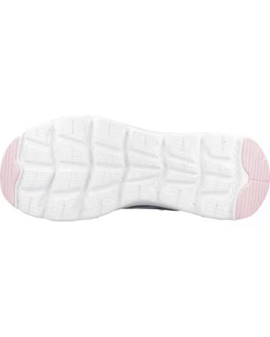 SKECHERS ZAPATILLAS DE RUNNING EN MULTICOLOR PARA MUJER SLATE TEXTILE-SYNTHETIC-PINK TRIM