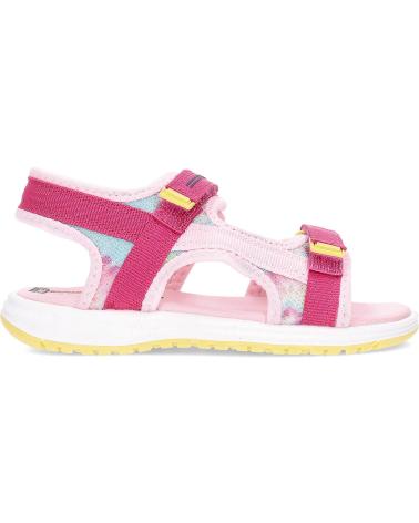 girl Sandals PABLOSKY SANDALIA CONFORT CON VELCROS PARA NINA 981780 COLO FUXIA