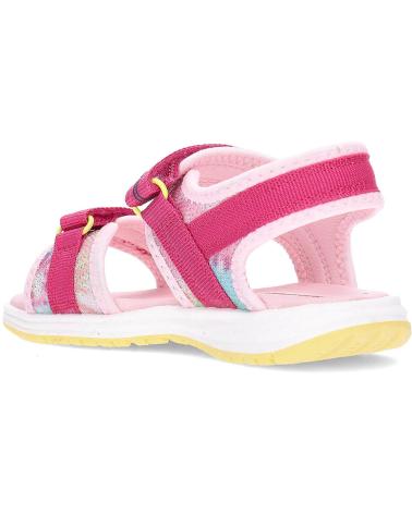 girl Sandals PABLOSKY SANDALIA CONFORT CON VELCROS PARA NINA 981780 COLO FUXIA