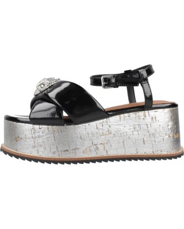 Sandalias de Mujer KURT GEIGER LONDON SANDALIAS MUJER MODELO ORSON CROSS SLATFORM COLOR NEGRO CHRC CHRCL