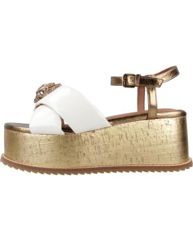 Sandales pour Femme KURT GEIGER LONDON SANDALIAS MUJER MODELO ORSON CROSS FLATFORM COLOR BLANCO OPN OPNWHT