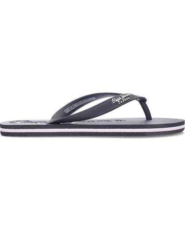 Tongs pour Femme PEPE JEANS CHANCLAS BAY BEACH PLS70124 BLACK