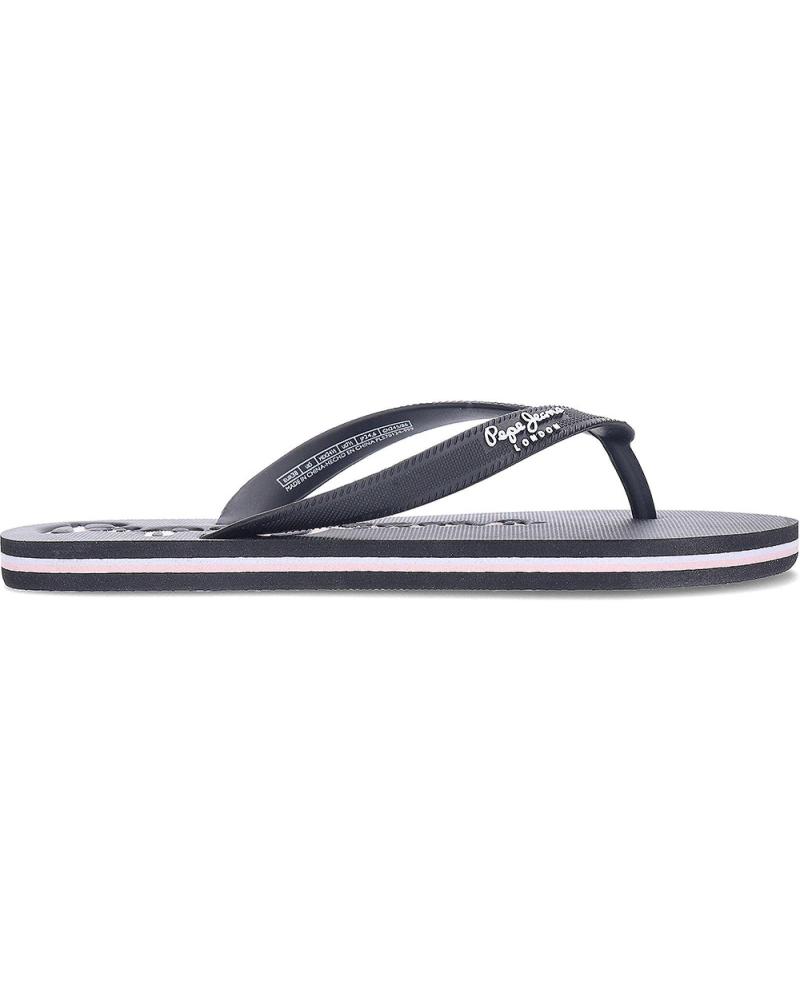 Tongs pour Femme PEPE JEANS CHANCLAS BAY BEACH PLS70124 BLACK