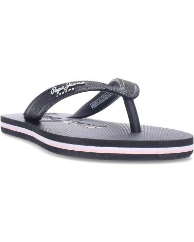 Tongs pour Femme PEPE JEANS CHANCLAS BAY BEACH PLS70124 BLACK
