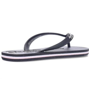 Tongs pour Femme PEPE JEANS CHANCLAS BAY BEACH PLS70124 BLACK