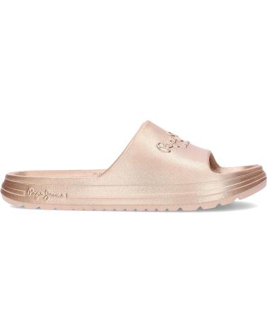 Chanclas de Mujer PEPE JEANS CHANCLAS BEACH SLIDEMET PLS70165 GOLD