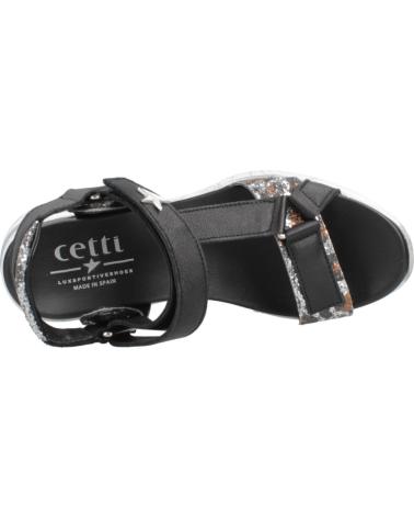 Woman Sandals CETTI SANDALIAS MUJER MODELO C1317SRA V25 COLOR NEGRO