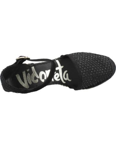 Sandali per Donna VIDORRETA ALPARGATAS MUJER MODELO 07100R1T5 COLOR NEGRO