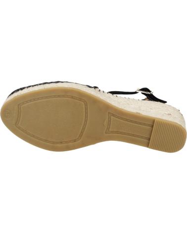 Sandali per Donna VIDORRETA ALPARGATAS MUJER MODELO 07100R1T5 COLOR NEGRO