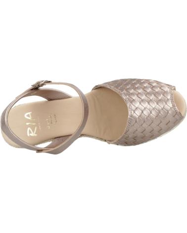 Sandali per Donna RIA MENORCA ALPARGATAS MUJER MODELO 61020 27803 COLOR BRONCE ONIX