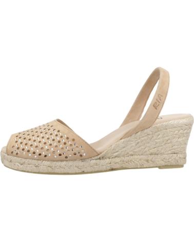Sandali per Donna RIA MENORCA ALPARGATAS MUJER MODELO 61043R COLOR MARRON CLARO NTRL