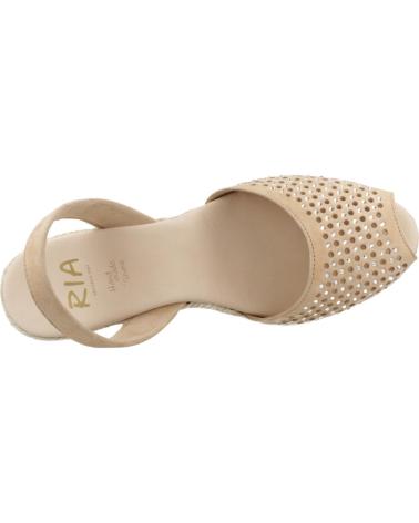 Sandalen für Damen RIA MENORCA ALPARGATAS MUJER MODELO 61043R COLOR MARRON CLARO NTRL