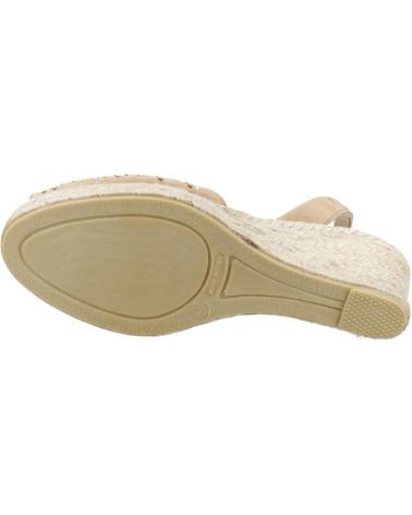 Sandalen für Damen RIA MENORCA ALPARGATAS MUJER MODELO 61043R COLOR MARRON CLARO NTRL