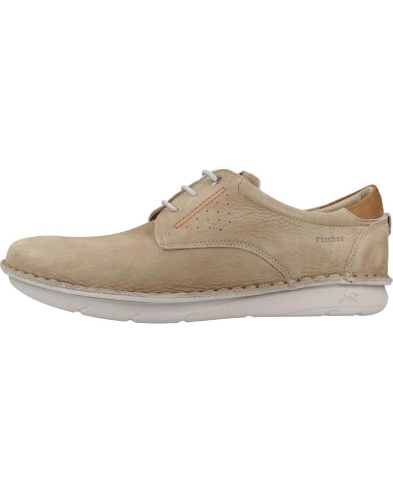 Zapatos de Hombre FLUCHOS INFORMALES HOMBRE MODELO F2000 COLOR MARRON CLARO MARMOTA