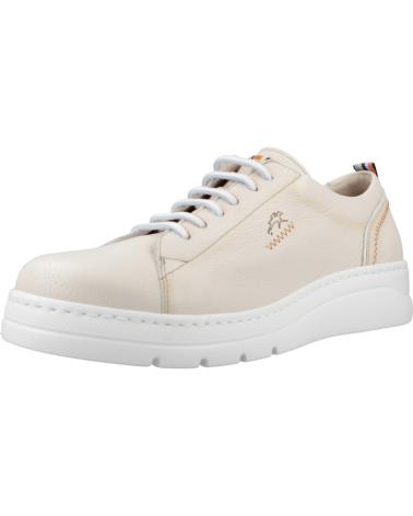 Schuhe für Damen FLUCHOS ZAPATOS CASUAL MUJER MODELO F1422 COLOR BLANCO RAW RAW