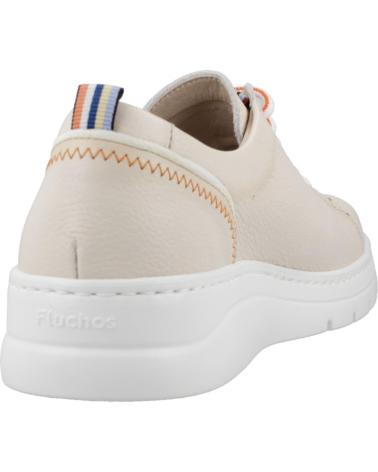Schuhe für Damen FLUCHOS ZAPATOS CASUAL MUJER MODELO F1422 COLOR BLANCO RAW RAW