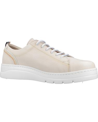 Schuhe für Damen FLUCHOS ZAPATOS CASUAL MUJER MODELO F1422 COLOR BLANCO RAW RAW