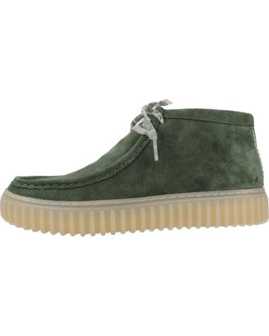 Bottines pour Homme CLARKS BOTINES HOMBRE MODELO TORHILL HI COLOR VERDE DRKGREEN