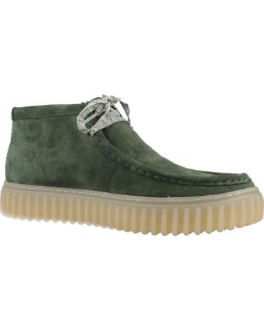 Bottines pour Homme CLARKS BOTINES HOMBRE MODELO TORHILL HI COLOR VERDE DRKGREEN