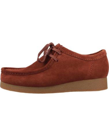 Bottines pour Homme CLARKS INFORMALES HOMBRE MODELO WALLABEE EVOBT COLOR BURDEOS CHESTN CHESTNUT