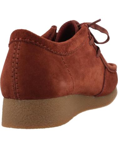 Bottines pour Homme CLARKS INFORMALES HOMBRE MODELO WALLABEE EVOBT COLOR BURDEOS CHESTN CHESTNUT