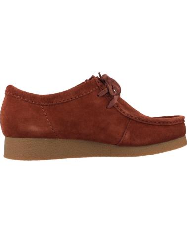 Bottines pour Homme CLARKS INFORMALES HOMBRE MODELO WALLABEE EVOBT COLOR BURDEOS CHESTN CHESTNUT