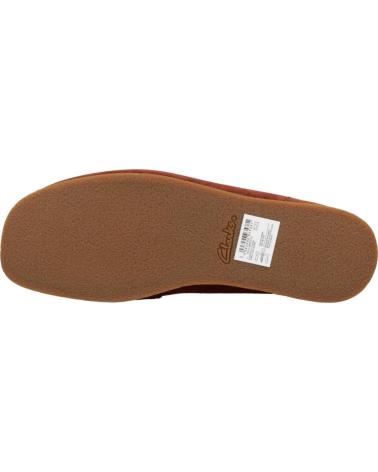 Bottines pour Homme CLARKS INFORMALES HOMBRE MODELO WALLABEE EVOBT COLOR BURDEOS CHESTN CHESTNUT