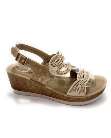 Sandali per Donna DUENDY SANDALIA MUJER CONFORT CUNA BRILLANTES H PLATEADO