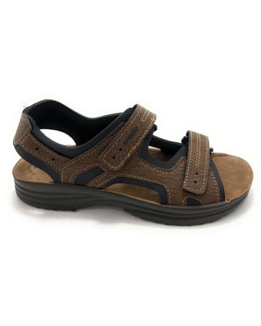 Sandali per Uomo CHIC VISION SANDALIAS BIO CABALLERO VELCROS RELAX MARRóN