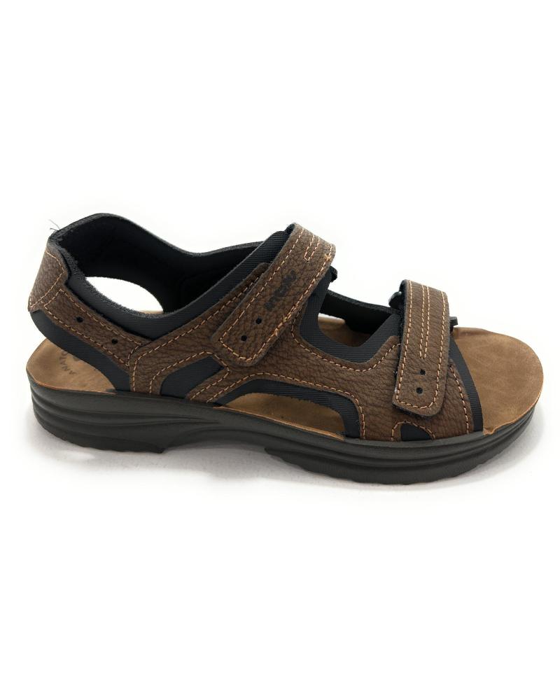 Sandali per Uomo CHIC VISION SANDALIAS BIO CABALLERO VELCROS RELAX MARRóN