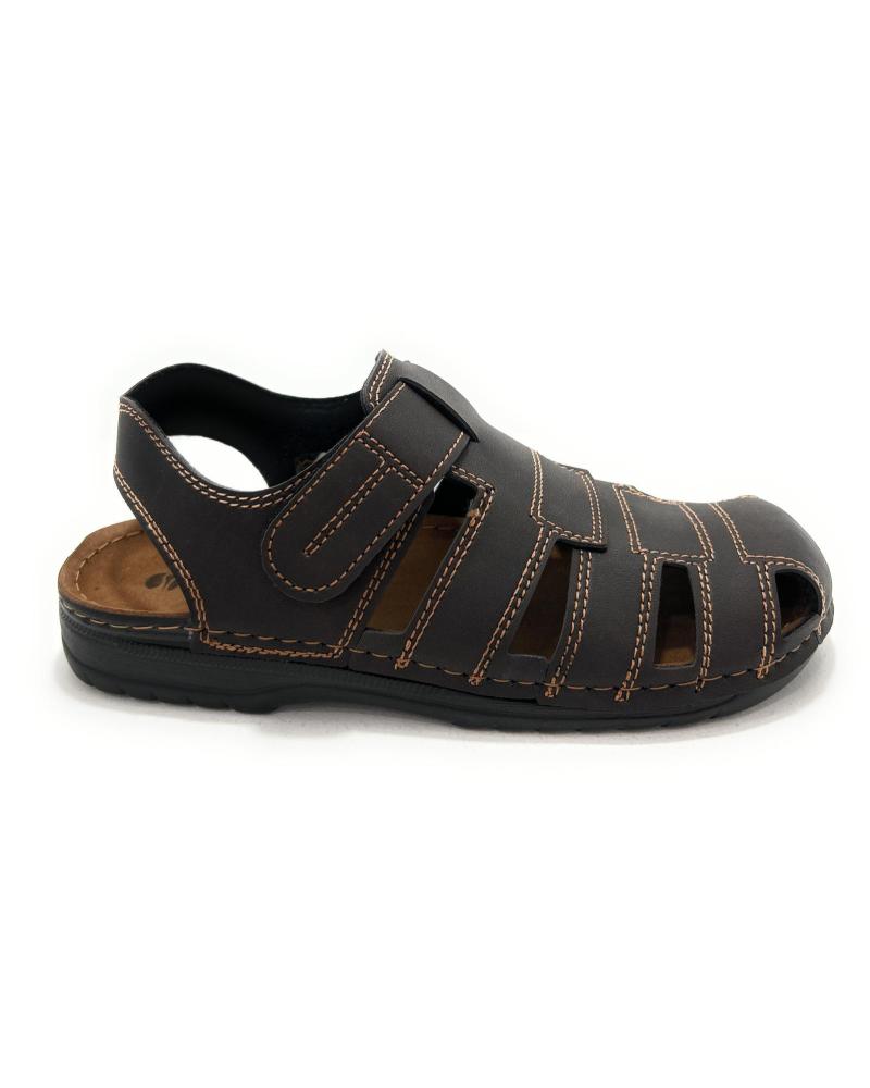 Sandales pour Homme DUENDY SANDALIAS CABALLERO CONFORT PEGUE P-CERR MARRóN
