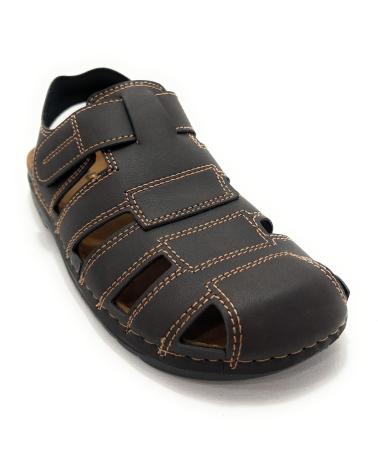 Sandales pour Homme DUENDY SANDALIAS CABALLERO CONFORT PEGUE P-CERR MARRóN