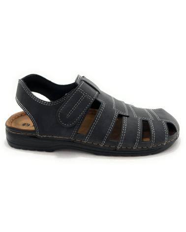 Sandali per Uomo DUENDY SANDALIAS CABALLERO CONFORT PEGUE P-CERR NEGRO