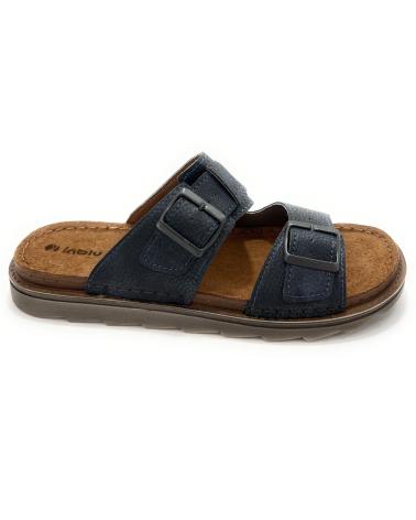 DUENDY SANDALIAS CABALLERO METIDAS HEBILLAS CON AZUL