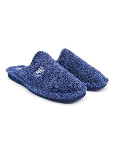 Calzado de casa de Hombre BEREVERE ZAPATILLA RIZO AZUL