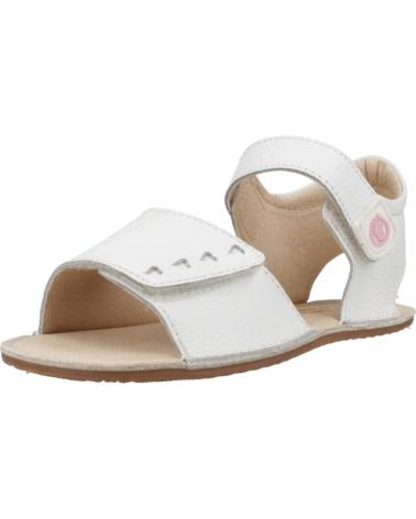 Sandalen für Mädchen CONGUITOS SANDALIAS NINA TECNOBABY MODELO TESH510002 COLOR BLANCO WHIT WHITE