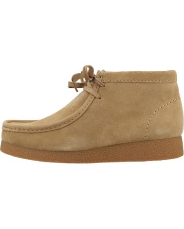 Stivaletti per Uomo CLARKS BOTINES HOMBRE MODELO WALLABEE EVOBT COLOR MARRON CLARO DRKS DRKSAND