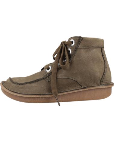 Stivaletti per Donna CLARKS BOTINES MUJER MODELO FUNNY CEDAR COLOR VERDE DRKOLIVE