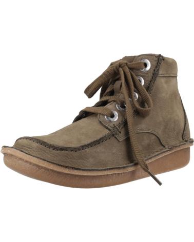 Stivaletti per Donna CLARKS BOTINES MUJER MODELO FUNNY CEDAR COLOR VERDE DRKOLIVE