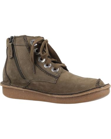 Stivaletti per Donna CLARKS BOTINES MUJER MODELO FUNNY CEDAR COLOR VERDE DRKOLIVE