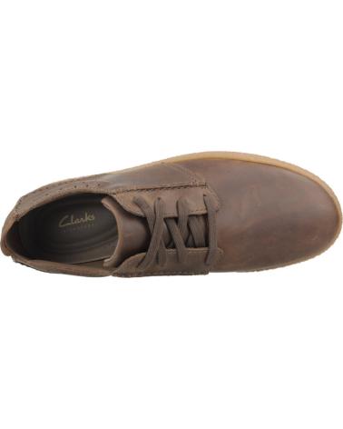 Sportivo per Uomo CLARKS INFORMALES HOMBRE MODELO STREETHILLACE COLOR MARRON DRKOLIVE