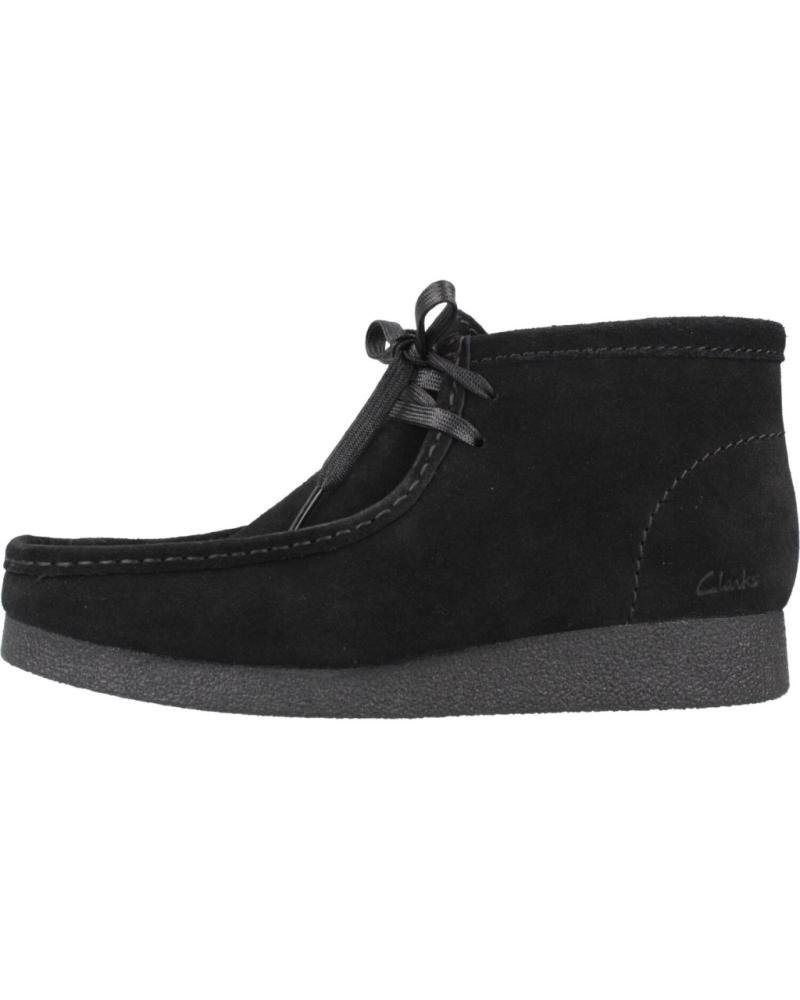 Stivaletti per Donna CLARKS BOTINES HOMBRE MODELO WALLABEE EVOBT COLOR NEGRO BLACKSDE