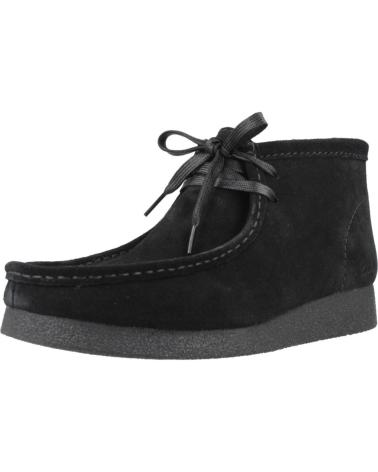 Stivaletti per Donna CLARKS BOTINES HOMBRE MODELO WALLABEE EVOBT COLOR NEGRO BLACKSDE