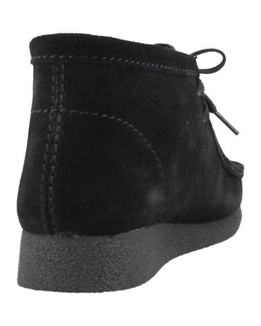 Stivaletti per Donna CLARKS BOTINES HOMBRE MODELO WALLABEE EVOBT COLOR NEGRO BLACKSDE