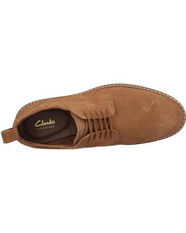 Scarpe per Uomo CLARKS INFORMALES HOMBRE MODELO ALDWIN LACE SUEDE COLOR MARRON COLA