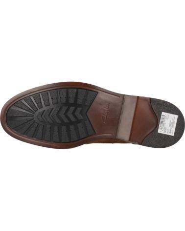 Scarpe per Uomo CLARKS INFORMALES HOMBRE MODELO ALDWIN LACE SUEDE COLOR MARRON COLA